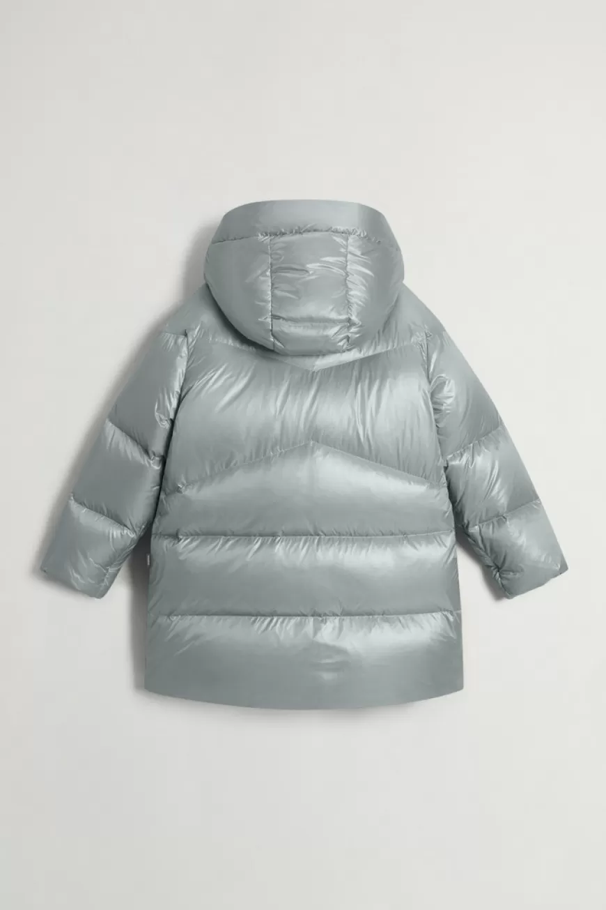 Aliquippa Daunenjacke für Mädchen aus glänzendem Nylon>Woolrich Best Sale