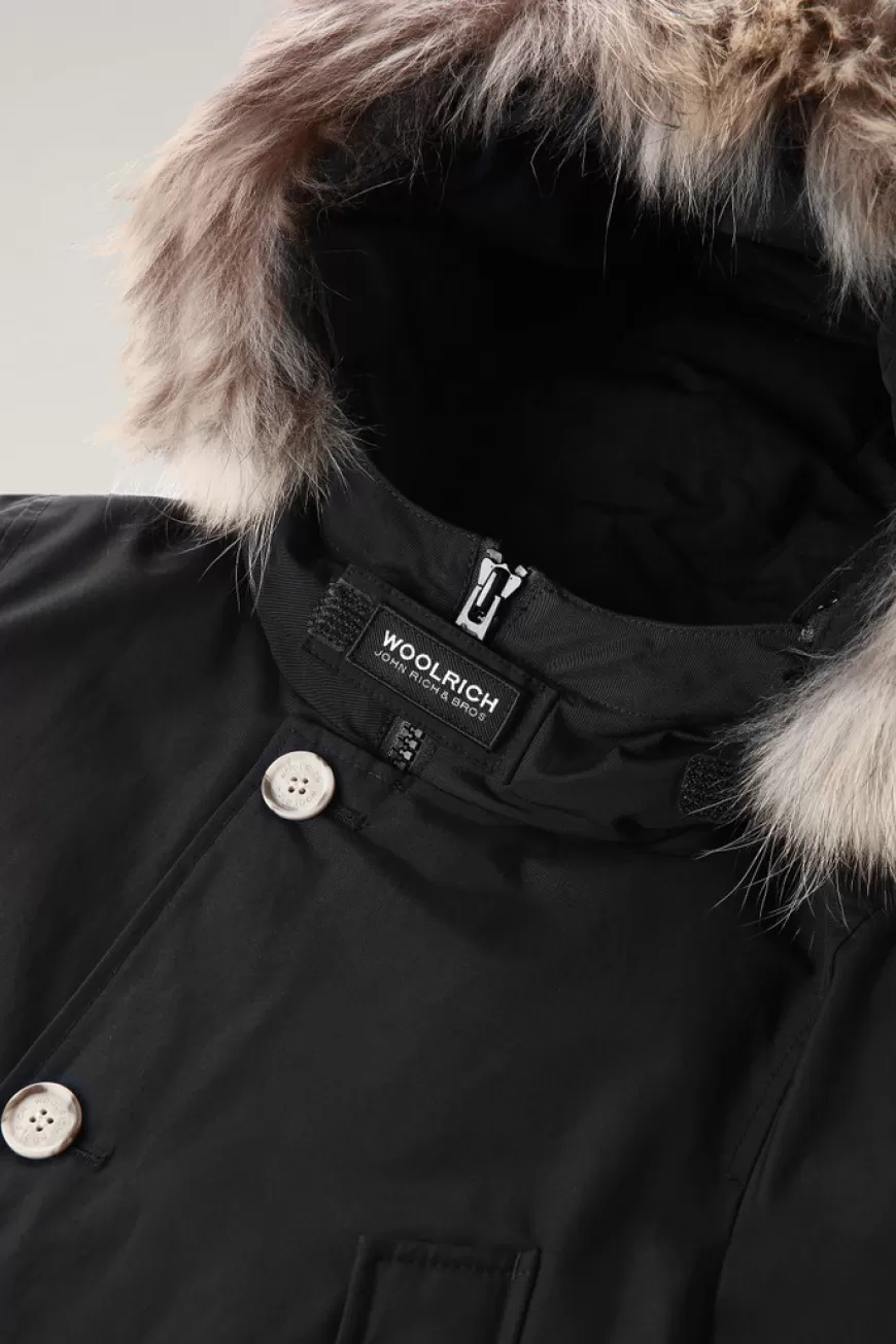 Arctic Parka aus Ramar Cloth mit abnehmbarem Pelz für Jungen>Woolrich Best