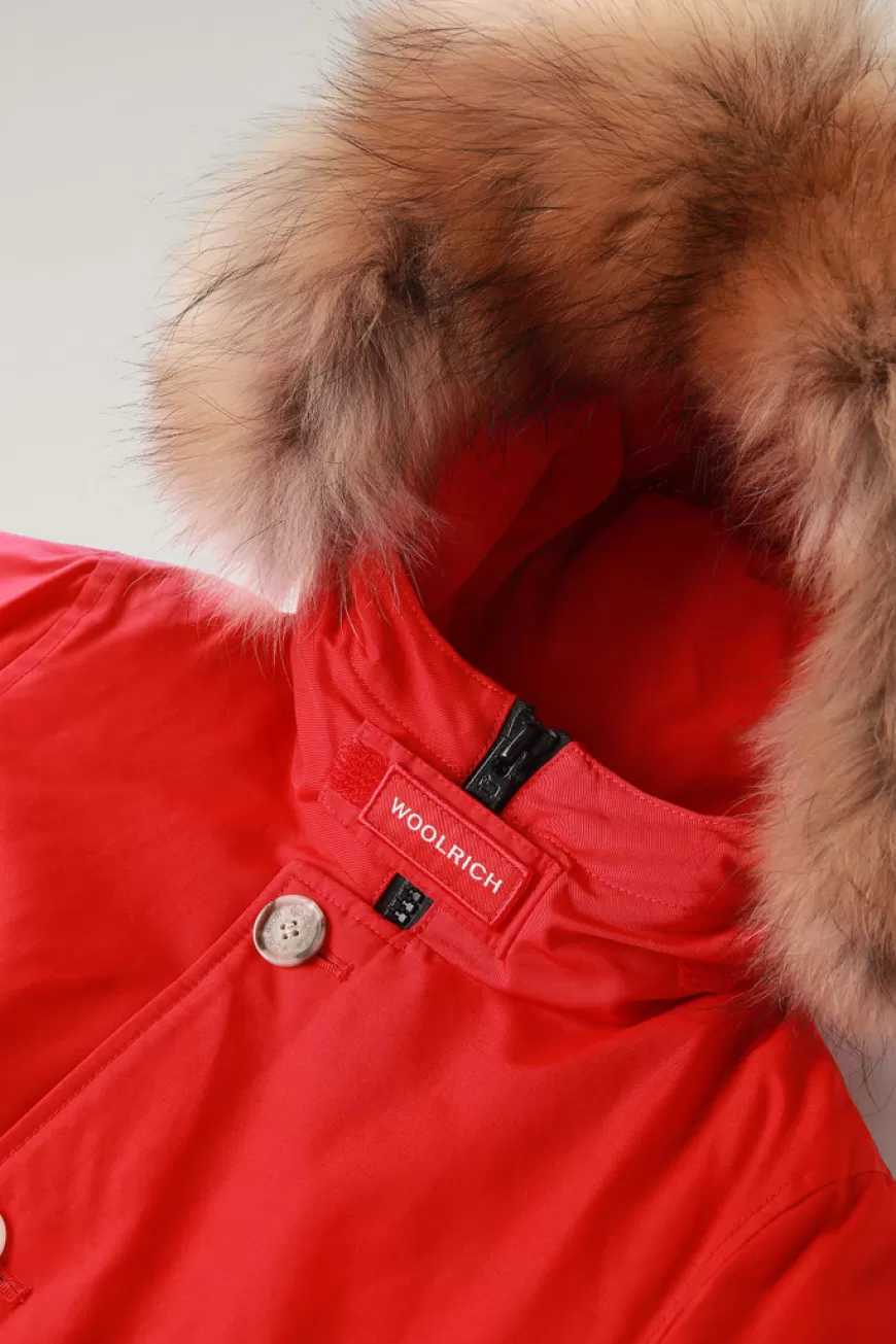 Arctic Parka aus Ramar Cloth mit abnehmbarem Pelz für Jungen>Woolrich Fashion