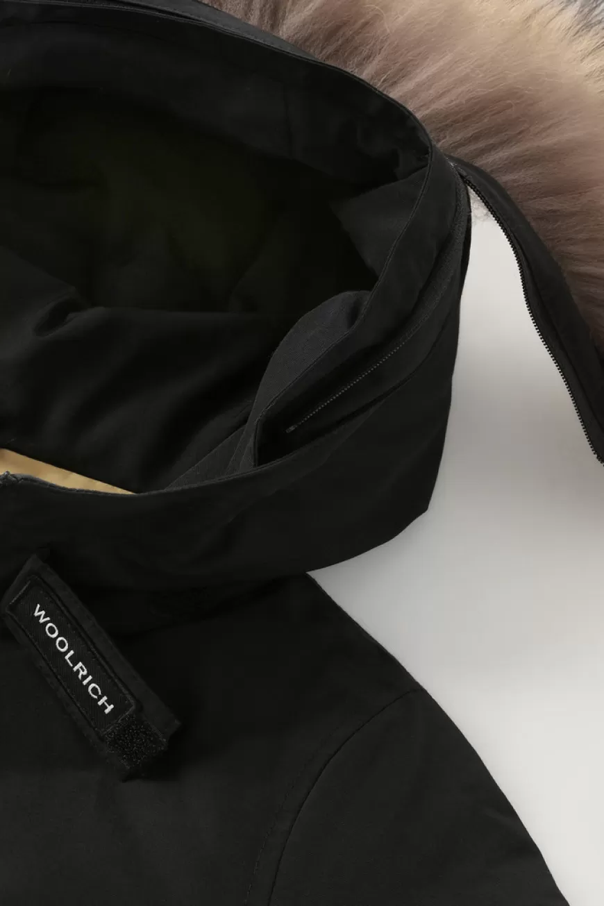 Arctic Parka aus Ramar Cloth mit abnehmbarem Pelz für Jungen>Woolrich Best