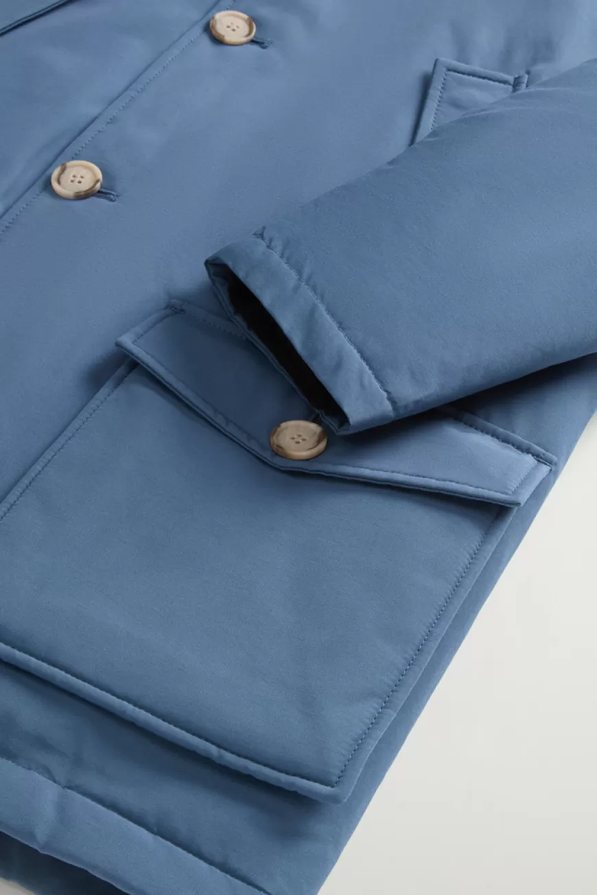 Arctic Parka aus Ramar Cloth mit abnehmbarem Pelz für Jungen>Woolrich New