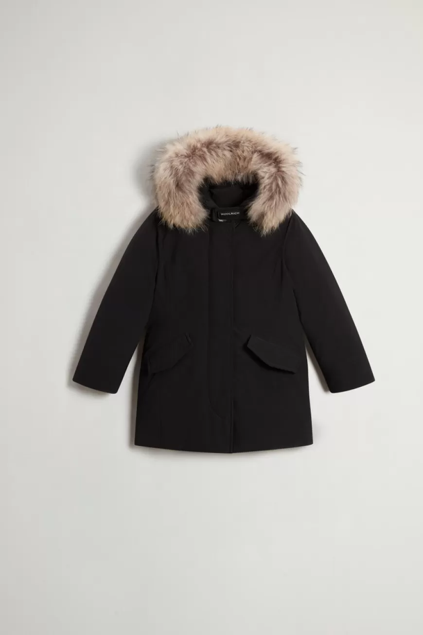 Arctic Parka für Mädchen aus Urban Touch mit abnehmbarem Pelz>Woolrich Sale