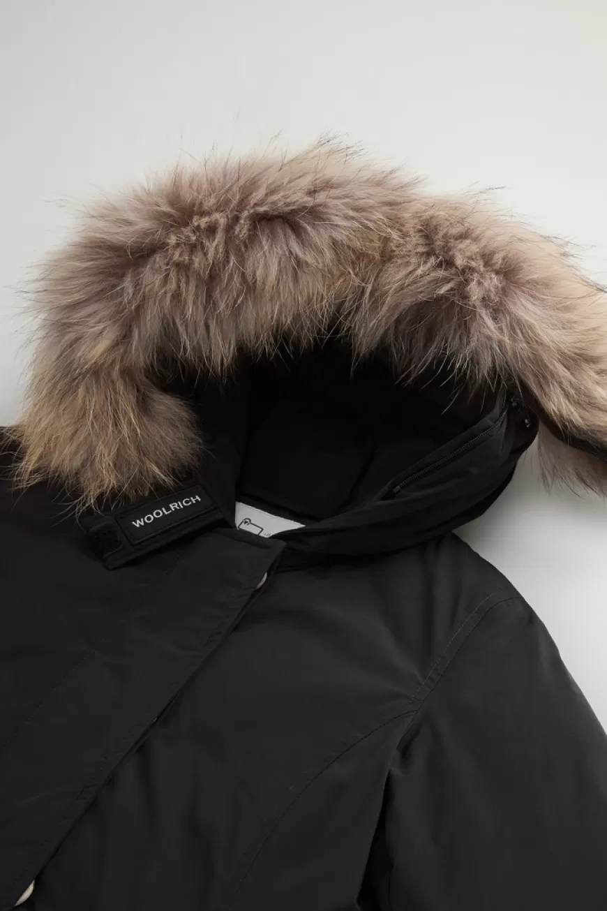 Arctic Parka für Mädchen aus Urban Touch mit abnehmbarem Pelz>Woolrich Sale