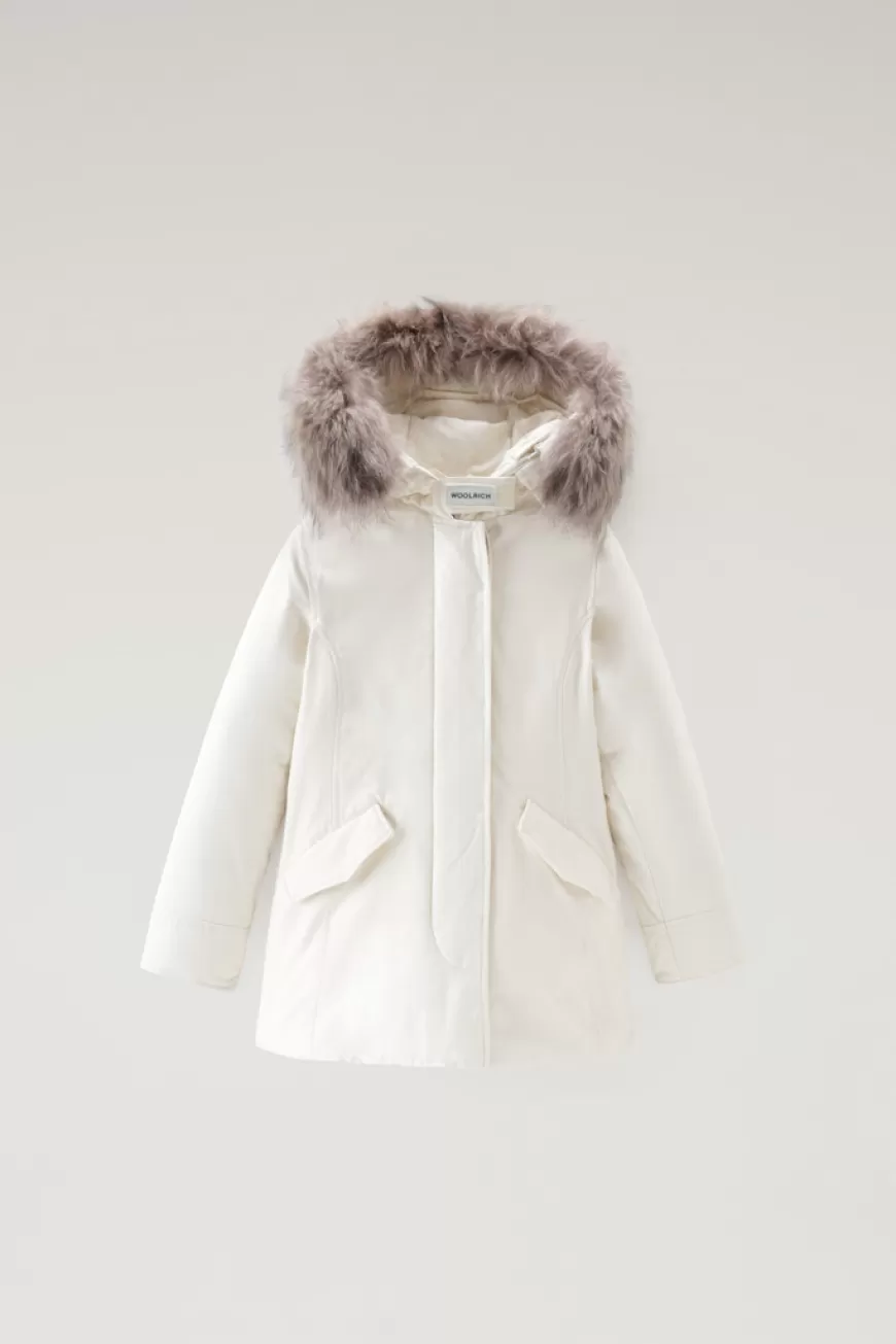 Arctic Parka mit abnehmbarem Pelzbesatz für Mädchen>Woolrich Best Sale
