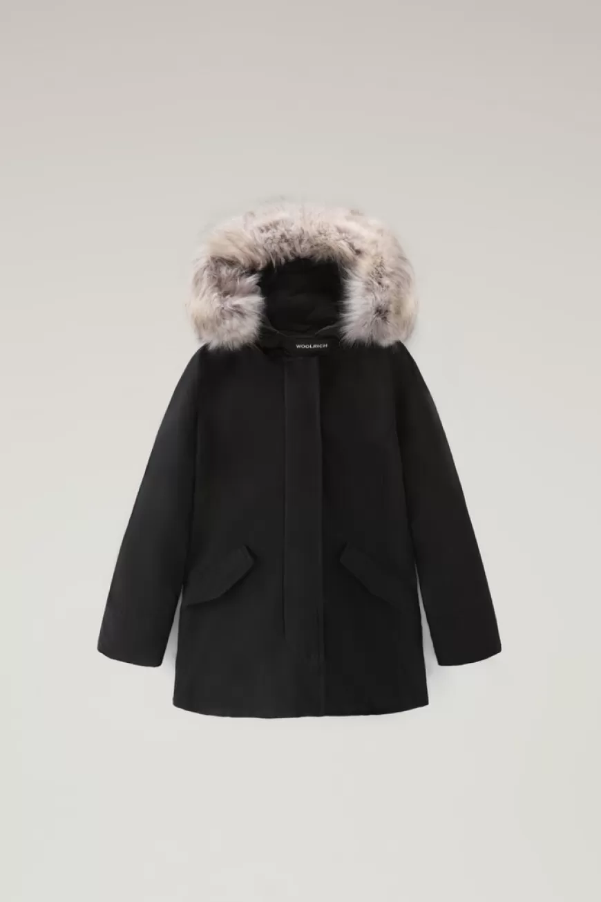Arctic Parka mit abnehmbarem Pelzbesatz für Mädchen>Woolrich Cheap