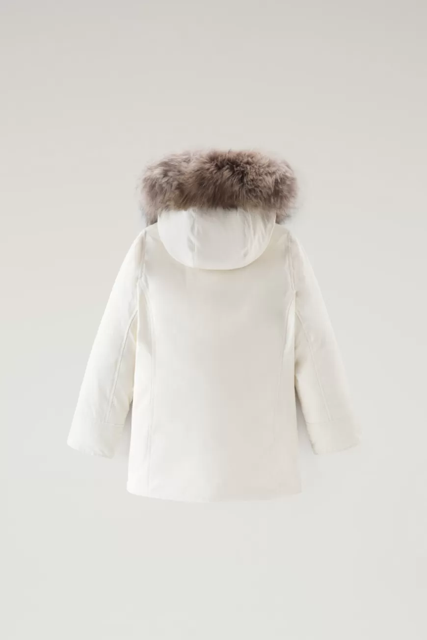 Arctic Parka mit abnehmbarem Pelzbesatz für Mädchen>Woolrich Best Sale