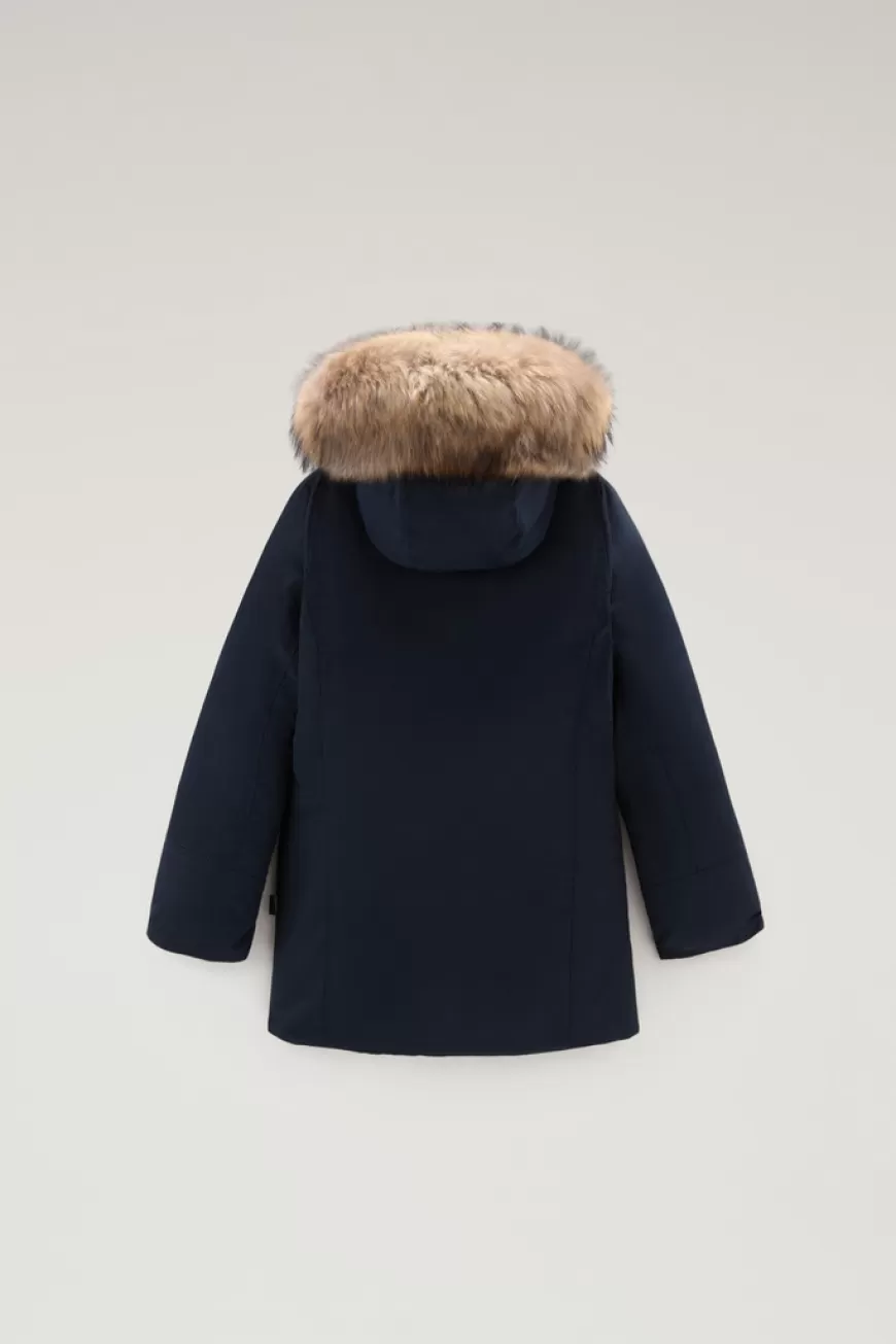 Arctic Parka mit abnehmbarem Pelzbesatz für Mädchen>Woolrich Shop