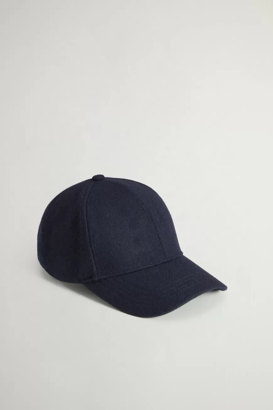 Baseball-Kappe aus recycelter italienischer Wollmischung>Woolrich Clearance