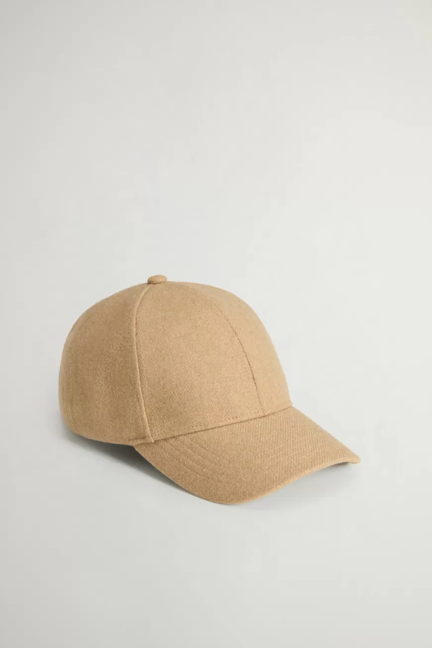 Baseball-Kappe aus recycelter italienischer Wollmischung>Woolrich Best