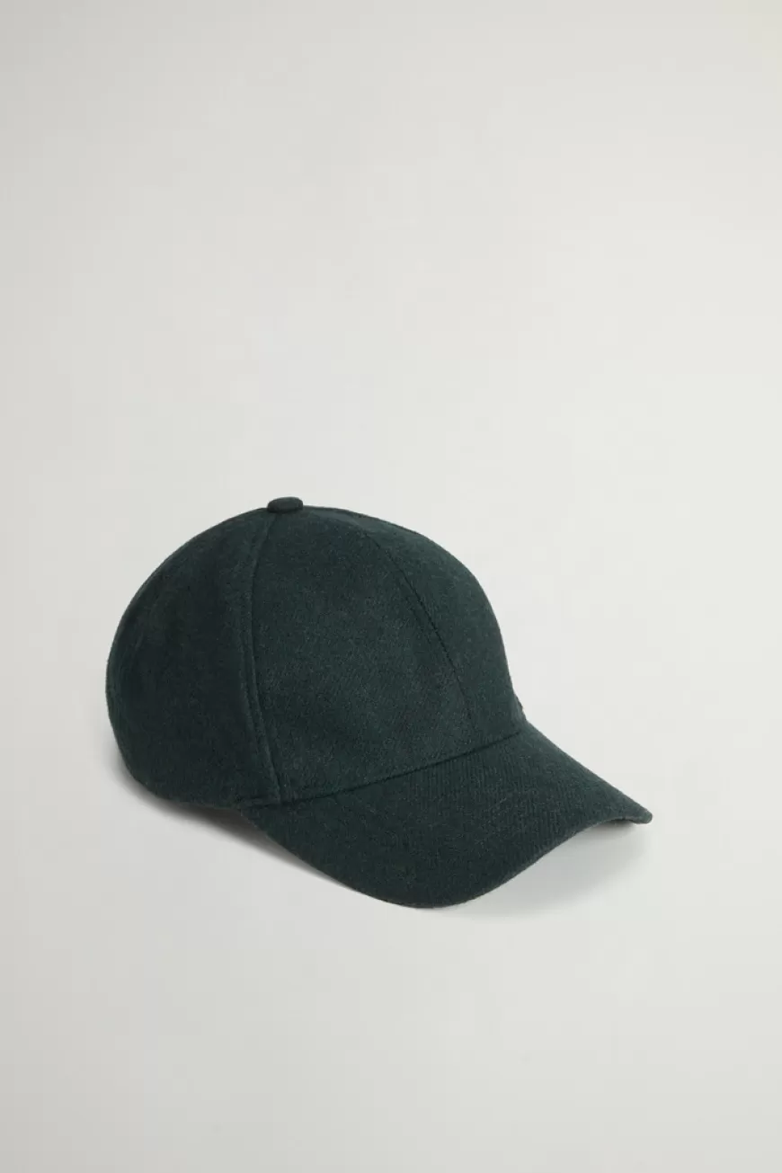Baseball-Kappe aus recycelter italienischer Wollmischung>Woolrich Hot