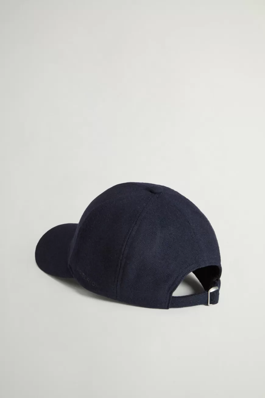 Baseball-Kappe aus recycelter italienischer Wollmischung>Woolrich Clearance