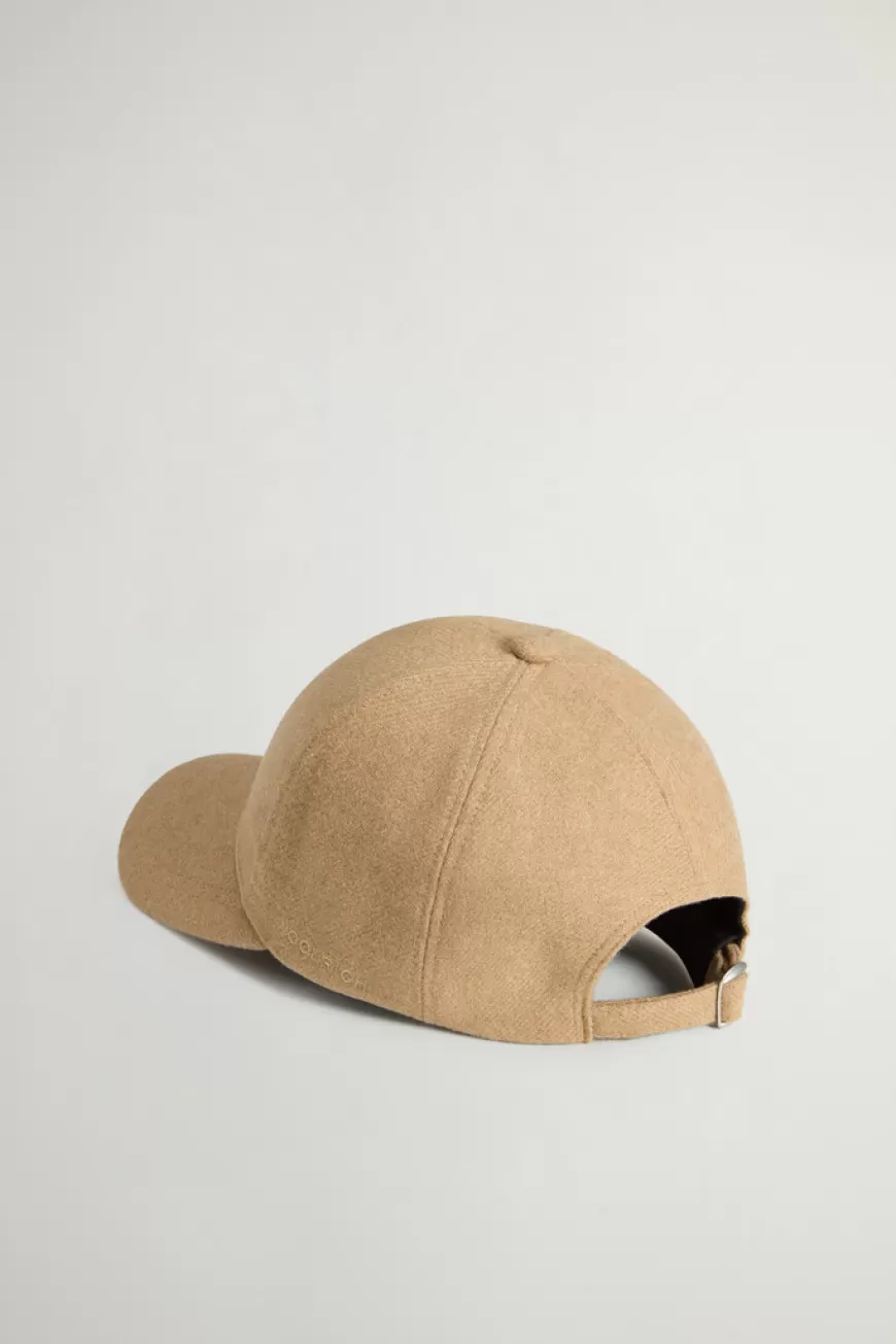 Baseball-Kappe aus recycelter italienischer Wollmischung>Woolrich Best