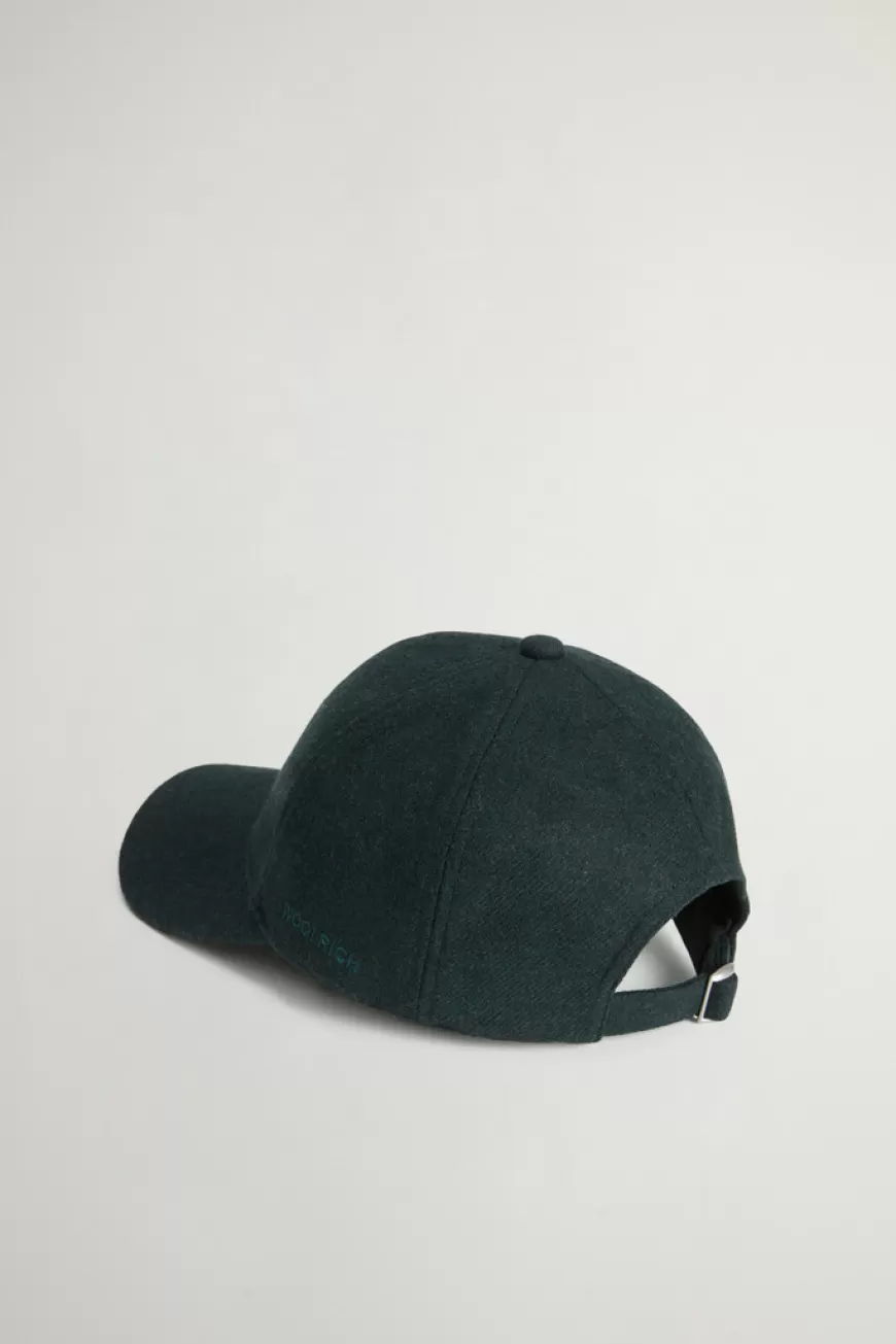 Baseball-Kappe aus recycelter italienischer Wollmischung>Woolrich Hot