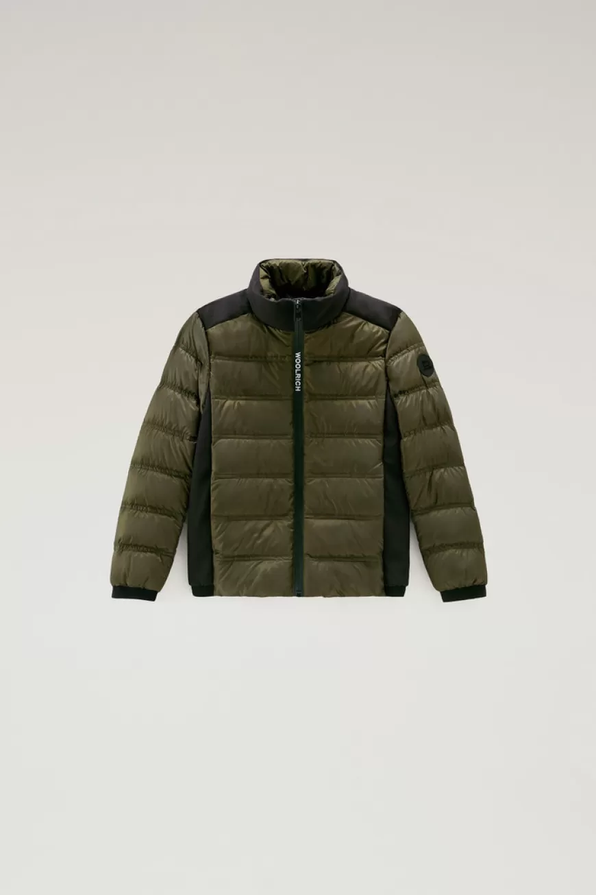 Bering Daunenjacke aus recyceltem Ripstop für Jungen>Woolrich Best