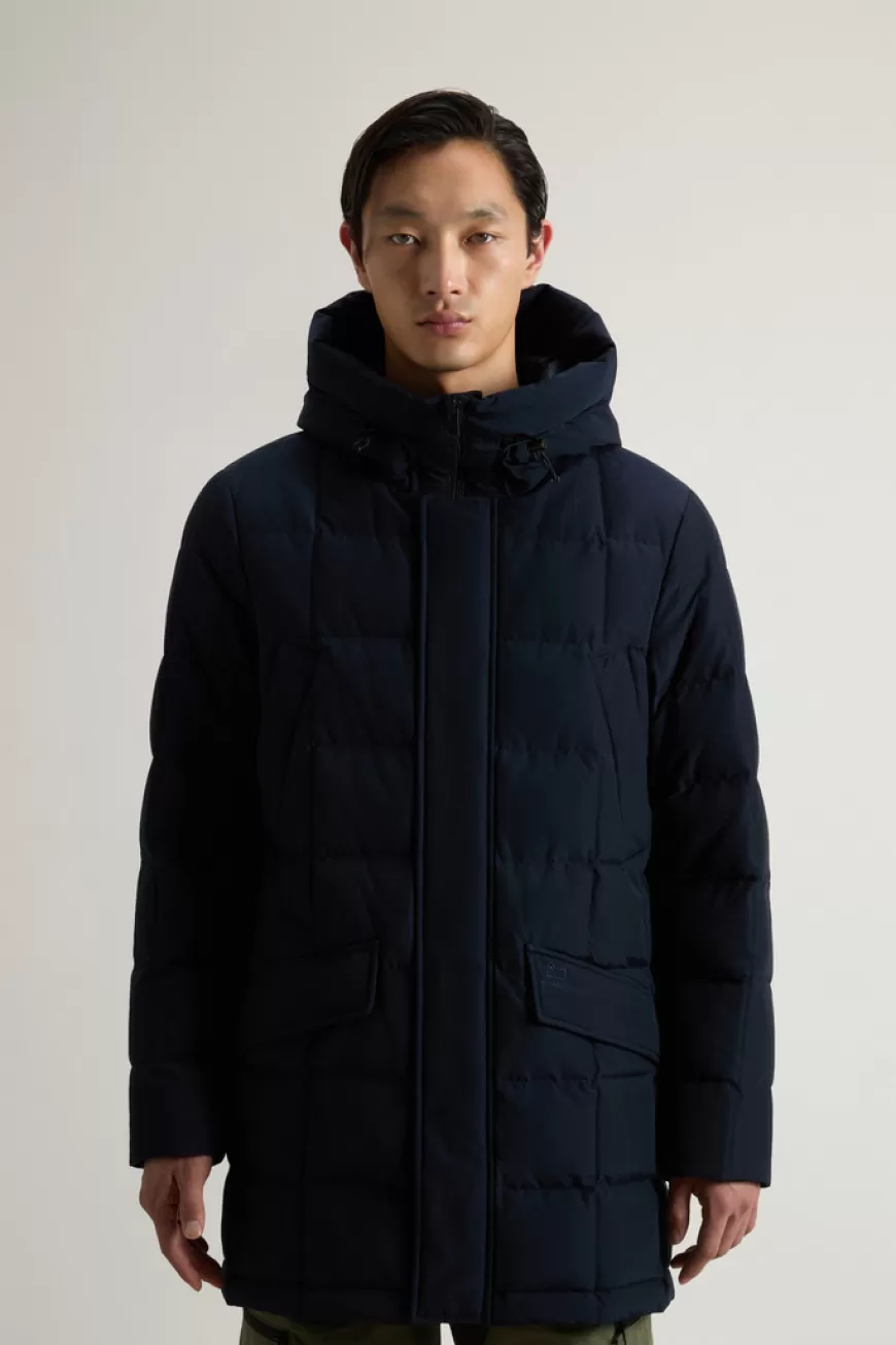 Blizzard Parka aus Ramar Cloth mit quadratischer Steppung>Woolrich Cheap