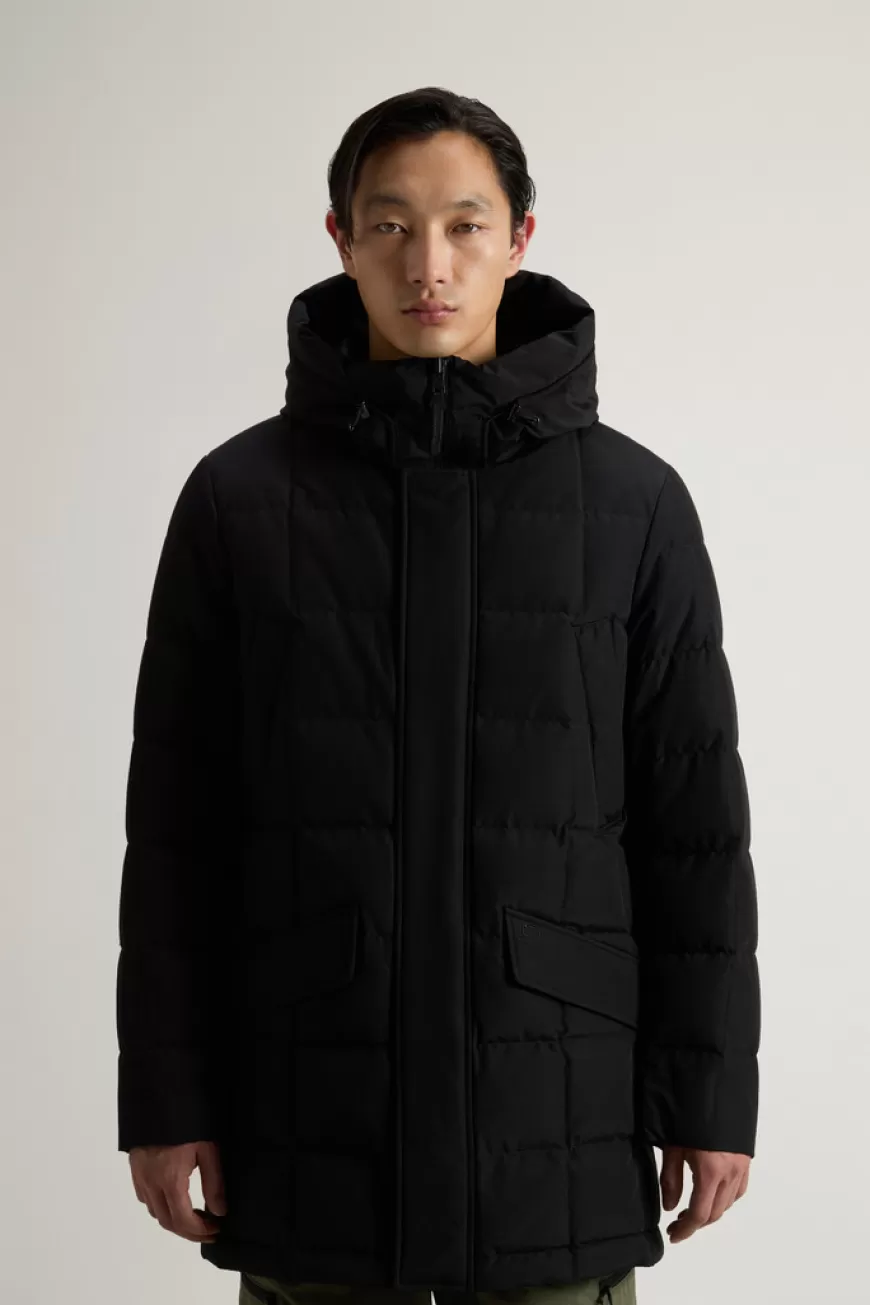 Blizzard Parka aus Ramar Cloth mit quadratischer Steppung>Woolrich Clearance