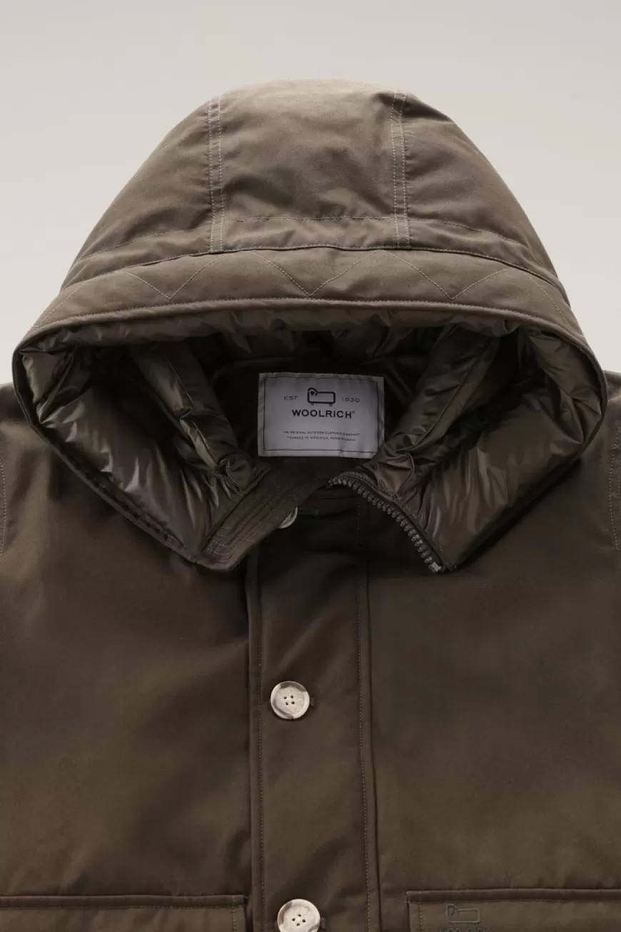 Byrd-Daunenjacke Kurze mit Kapuze>Woolrich Best