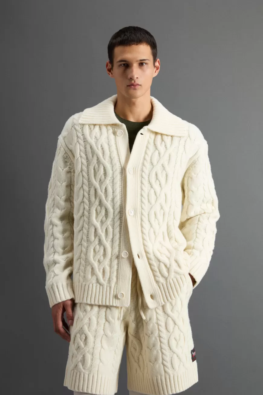 Cardigan aus reiner italienischer Wolle by Todd Snyder>Woolrich Online