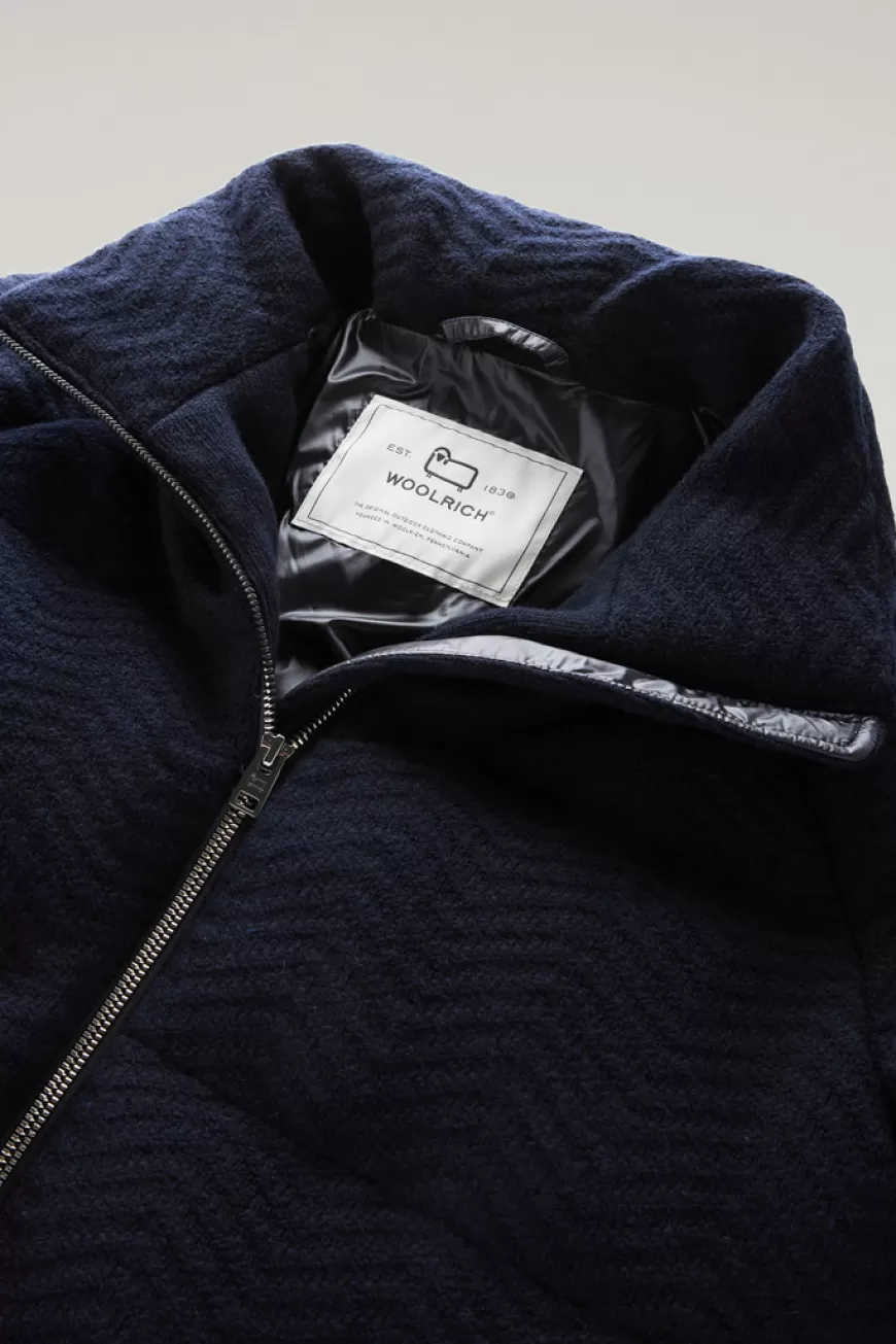Daunenjacke aus einer italienischen Wollmischung>Woolrich Cheap