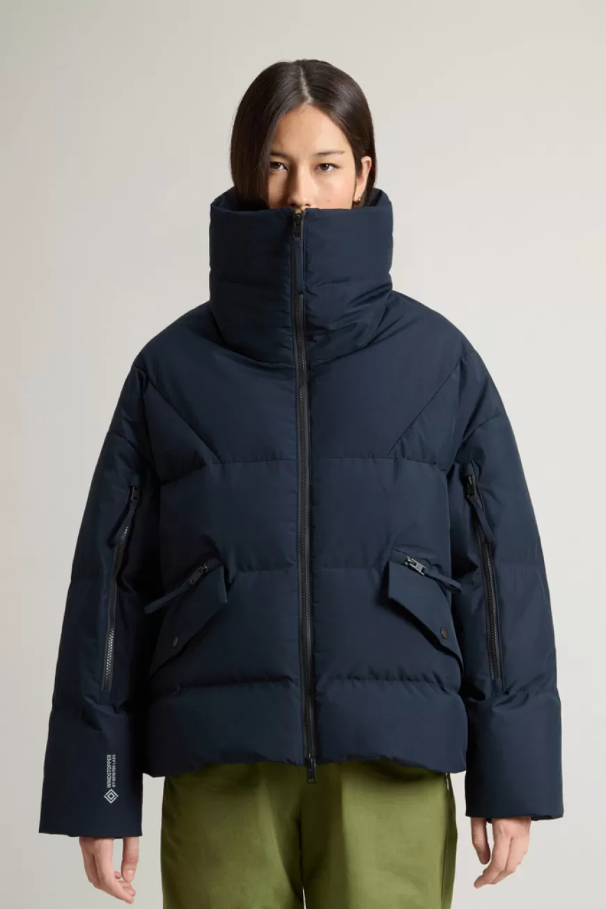 Daunenjacke aus WINDSTOPPER GORE-TEX>Woolrich Store