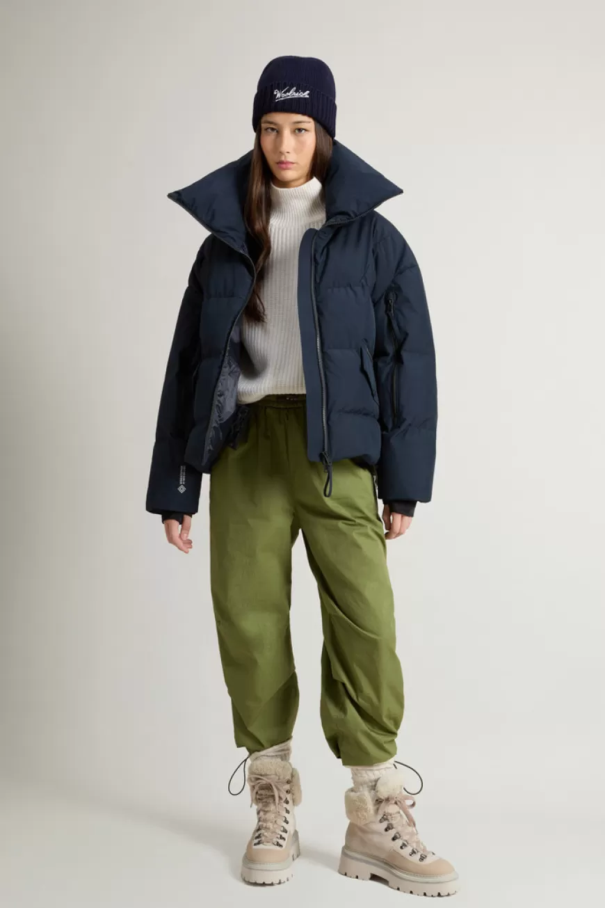 Daunenjacke aus WINDSTOPPER GORE-TEX>Woolrich Store