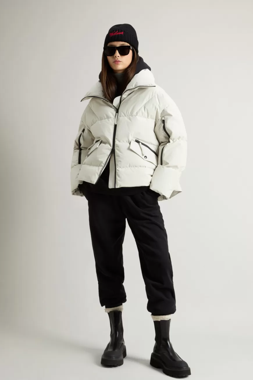 Daunenjacke aus WINDSTOPPER GORE-TEX>Woolrich Online