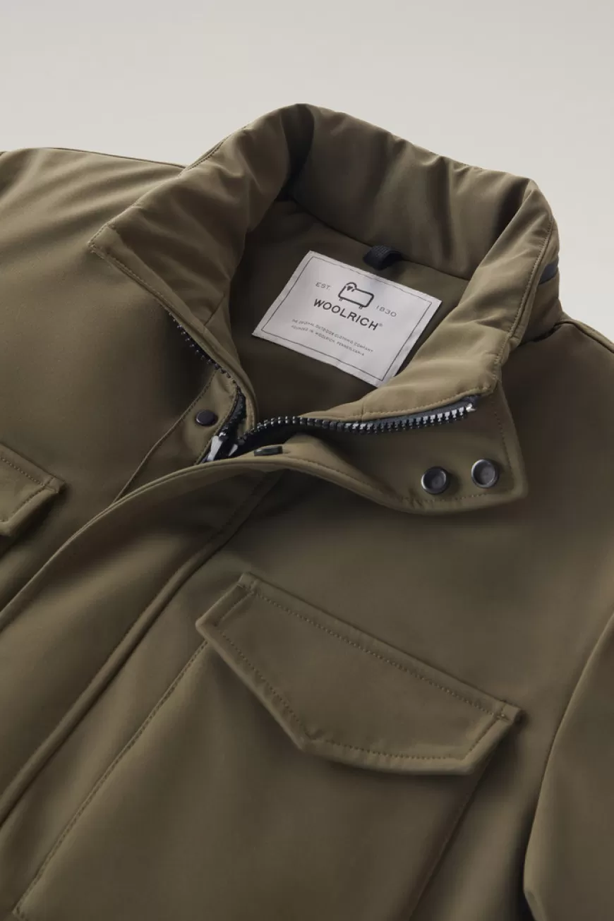 Feldjacke aus Tech Softshell>Woolrich Store