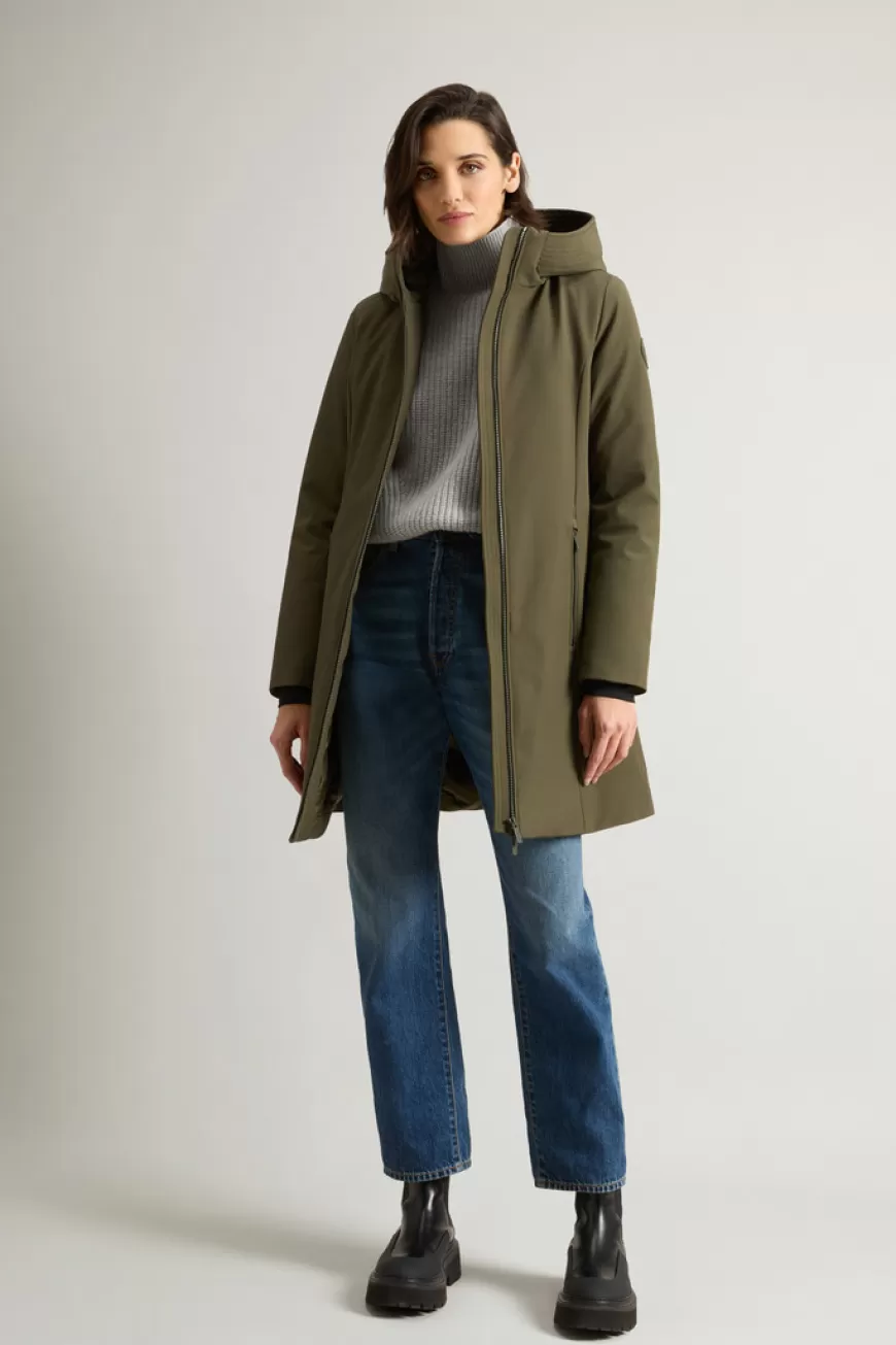 Firth Parka aus Tech Softshell>Woolrich New