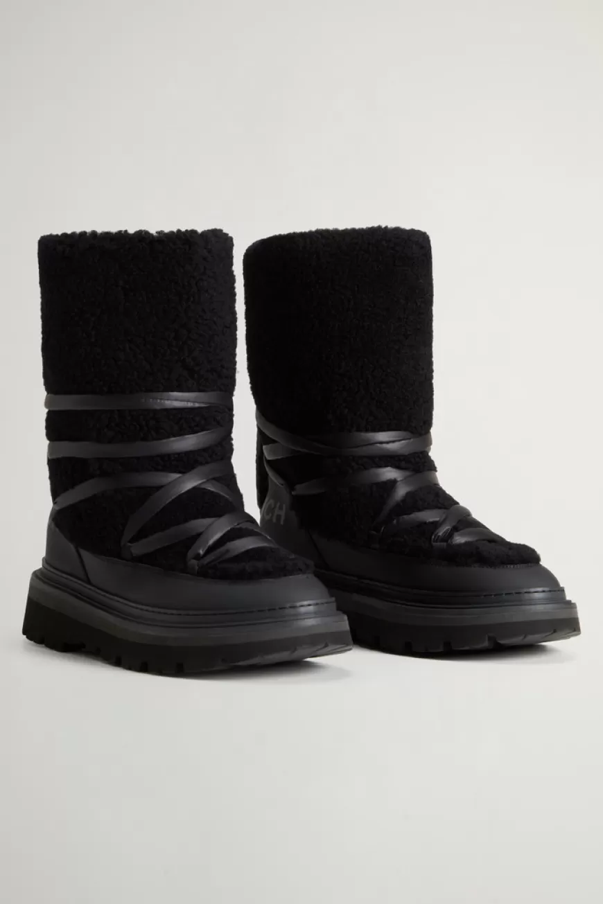 Gefütterte Stiefel aus Schafsfell>Woolrich Best