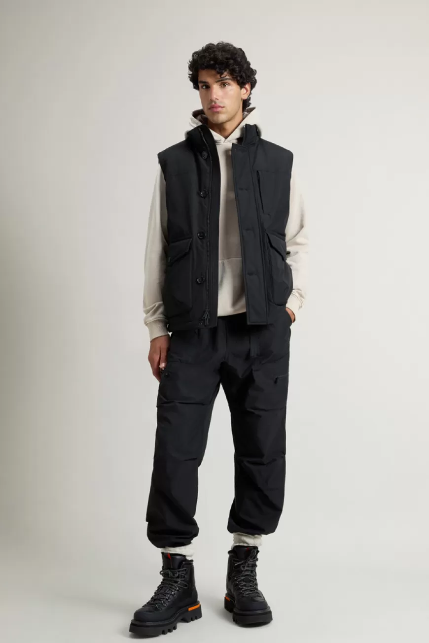 Gefütterte Weste aus Ramar Cloth>Woolrich Outlet