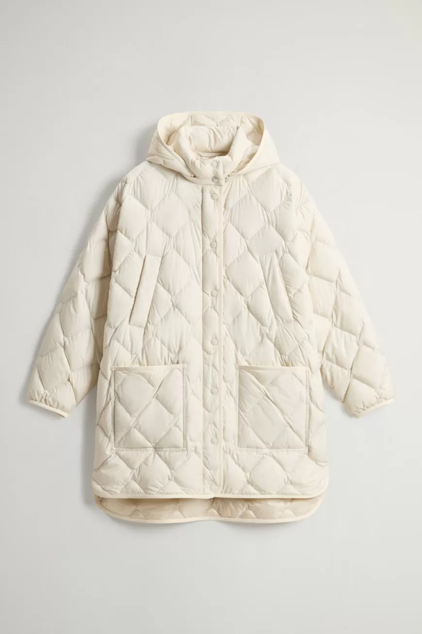 Heritage Capejacke aus Mikrofaser mit abnehmbarer Kapuze>Woolrich Cheap