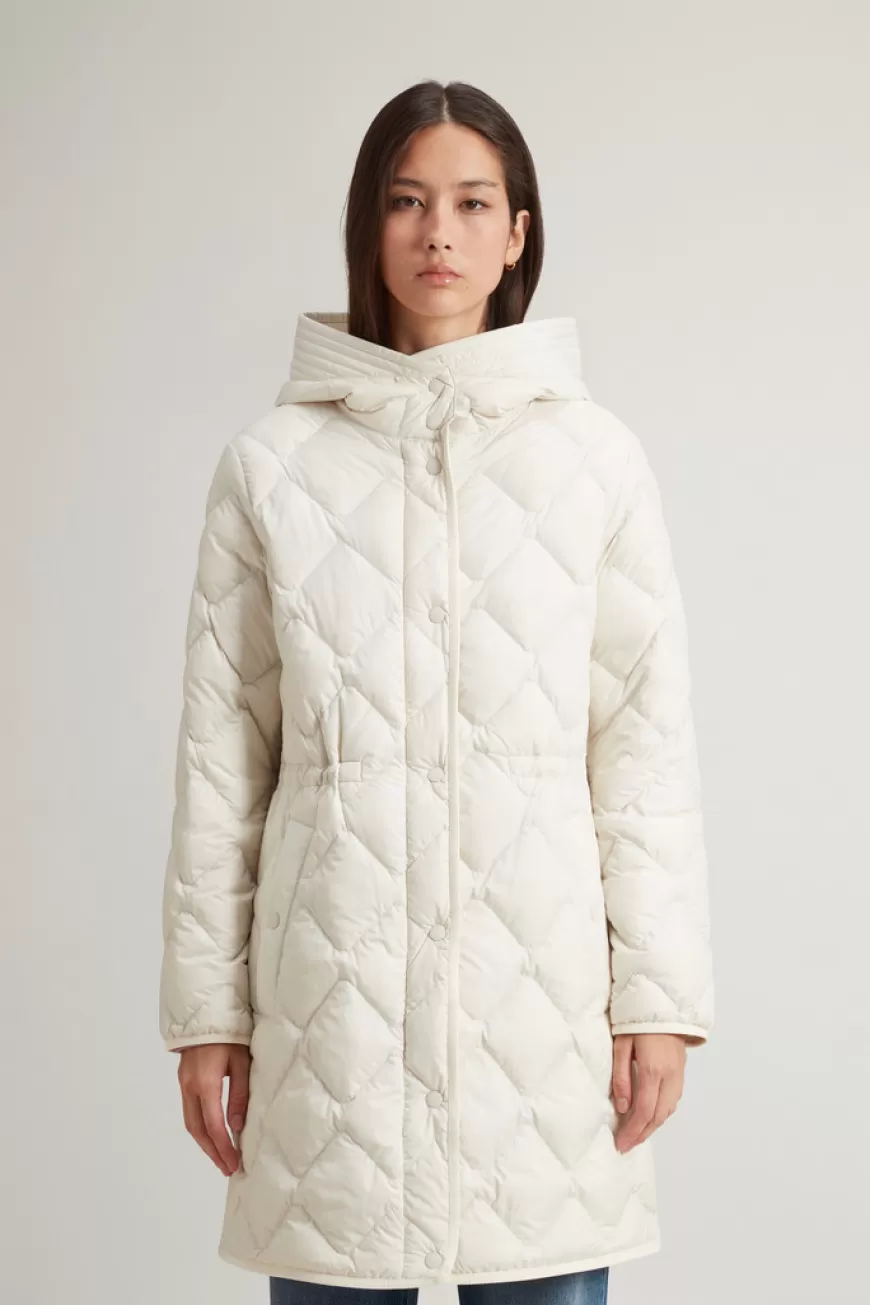 Heritage Parka aus Mikrofaser mit Kapuze mit Blende>Woolrich Store
