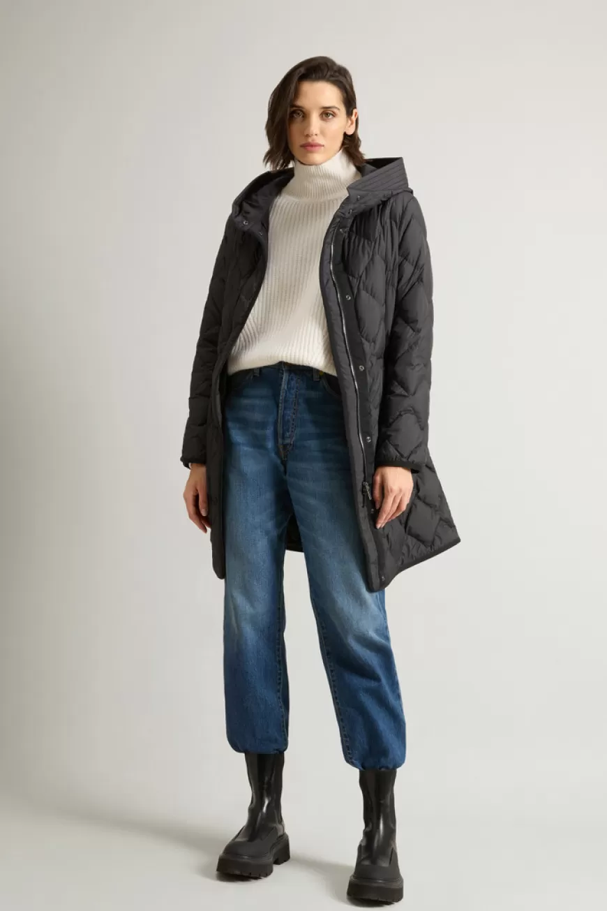 Heritage Parka aus Mikrofaser mit Kapuze mit Blende>Woolrich Best