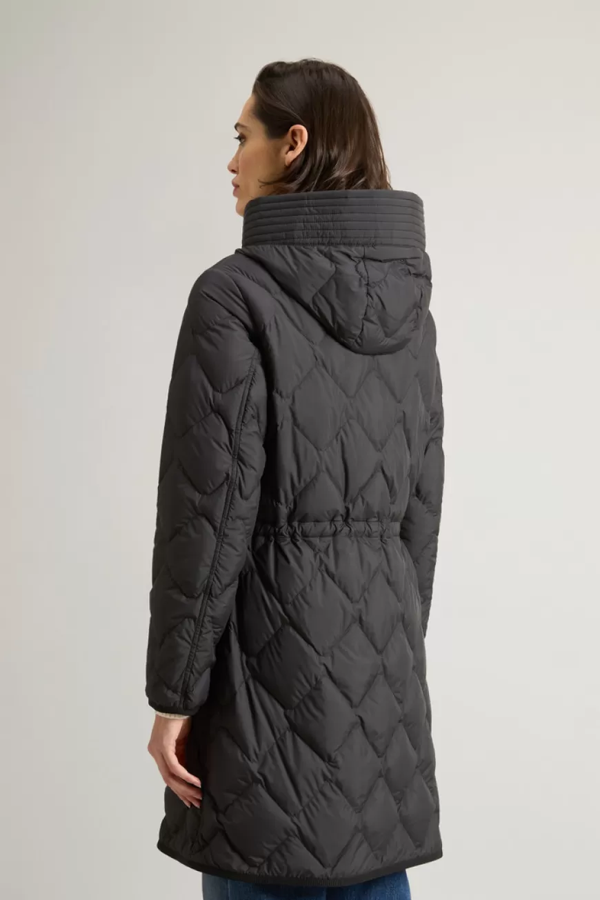 Heritage Parka aus Mikrofaser mit Kapuze mit Blende>Woolrich Best