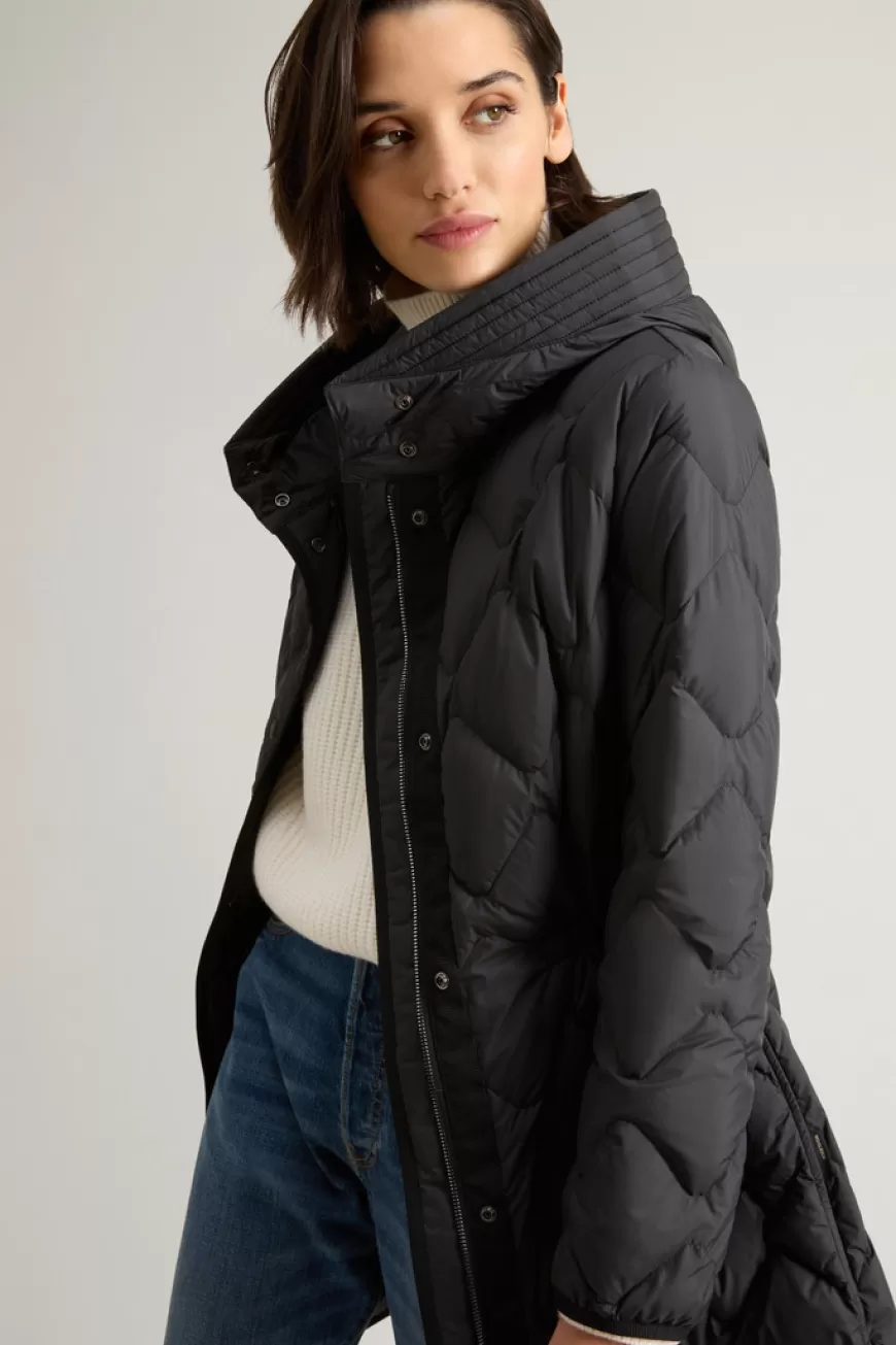 Heritage Parka aus Mikrofaser mit Kapuze mit Blende>Woolrich Best