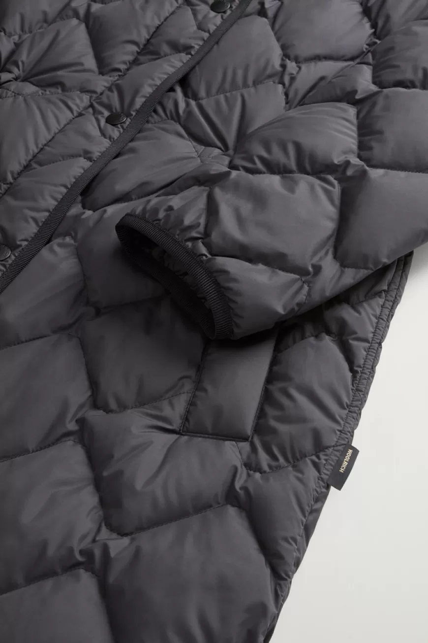 Heritage Parka aus Mikrofaser mit Kapuze mit Blende>Woolrich Best