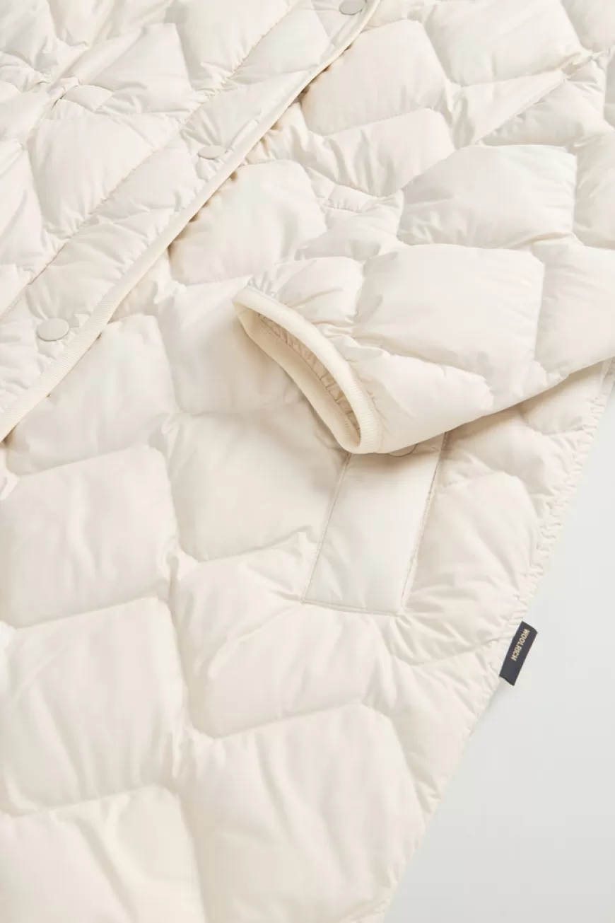 Heritage Parka aus Mikrofaser mit Kapuze mit Blende>Woolrich Store