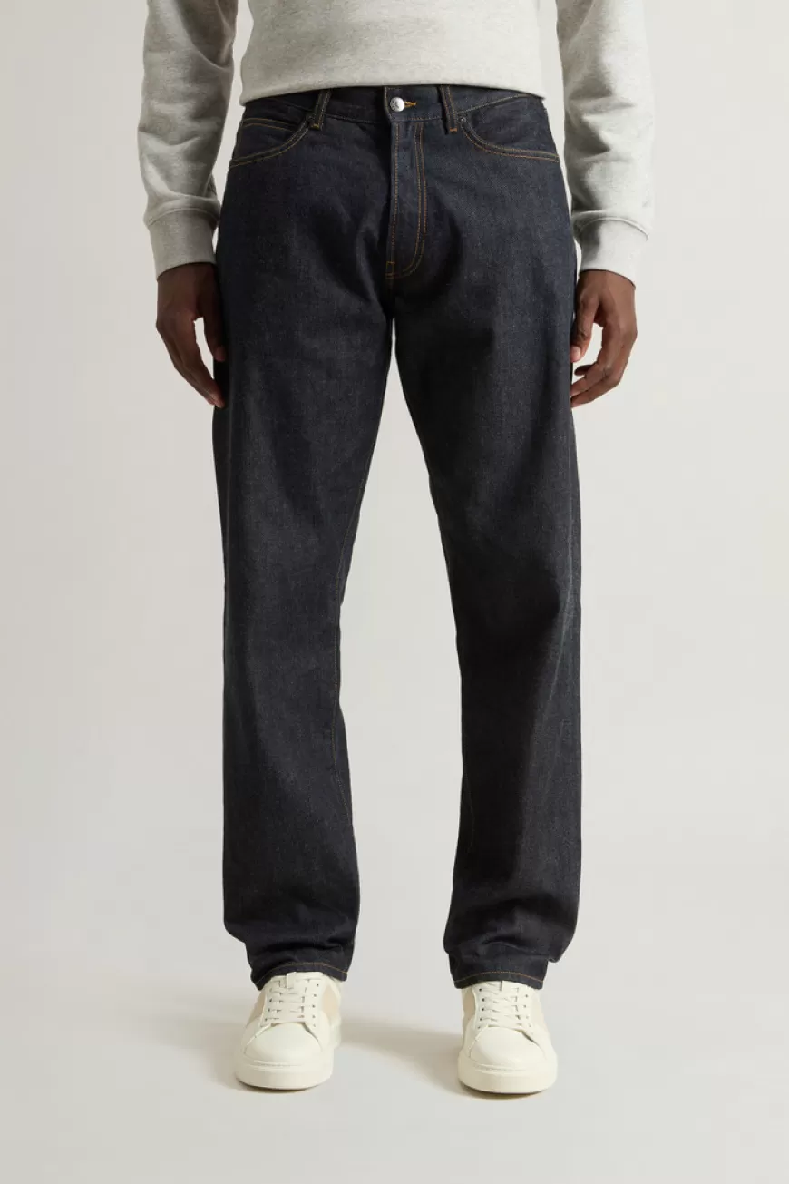 Hose aus japanischem Raw Denim>Woolrich Shop