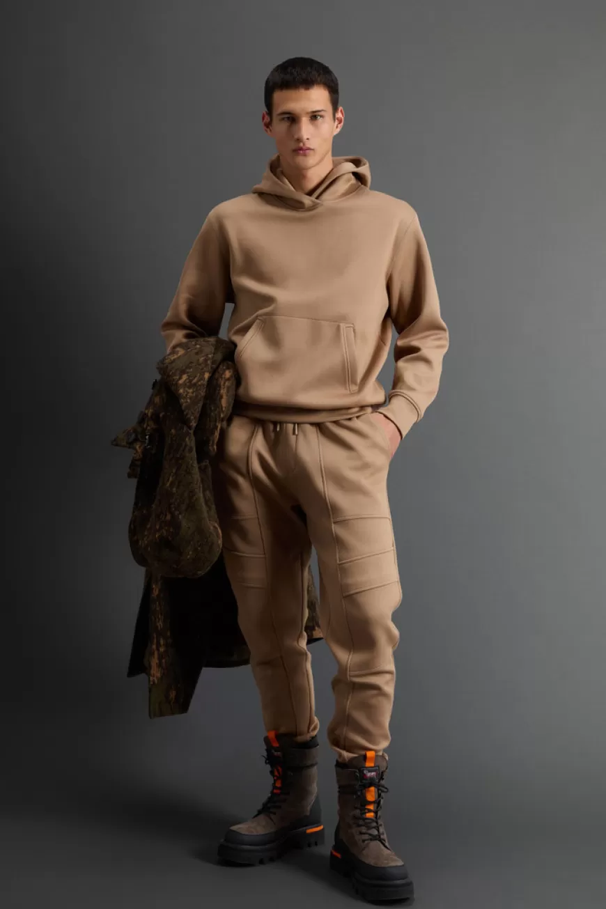 Kapuzenpullover aus Baumwollmischung mit Kängurutasche by Todd Snyder>Woolrich Best Sale