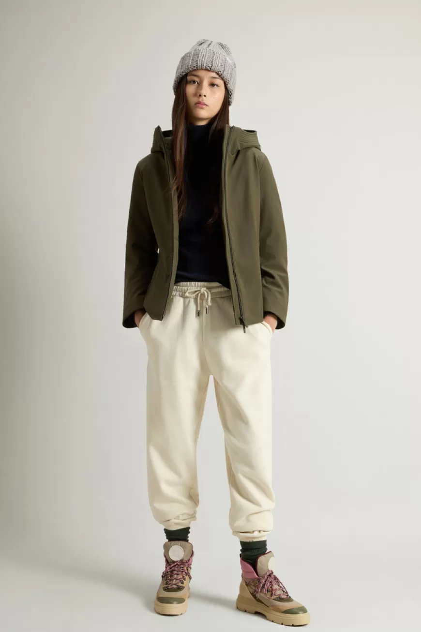 Kurzer Firth Parka aus Tech Softshell>Woolrich Clearance