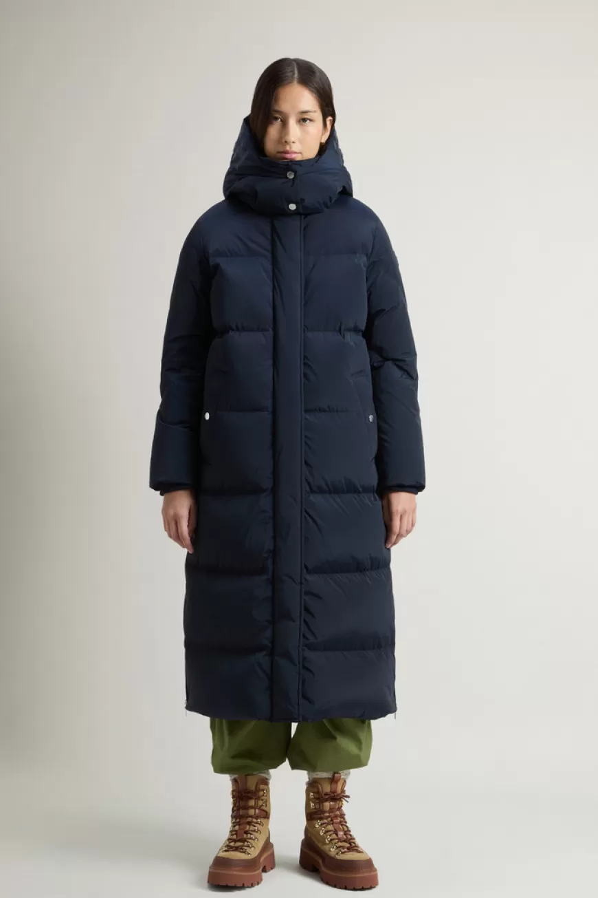 Langer Aurora Parka aus Stretch-Nylon>Woolrich Store