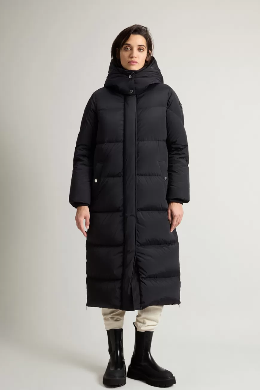 Langer Aurora Parka aus Stretch-Nylon>Woolrich Discount