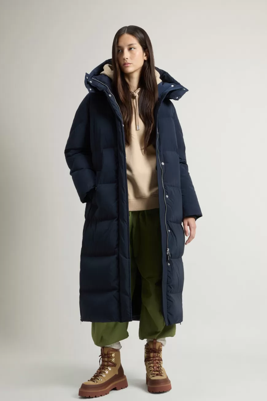 Langer Aurora Parka aus Stretch-Nylon>Woolrich Store