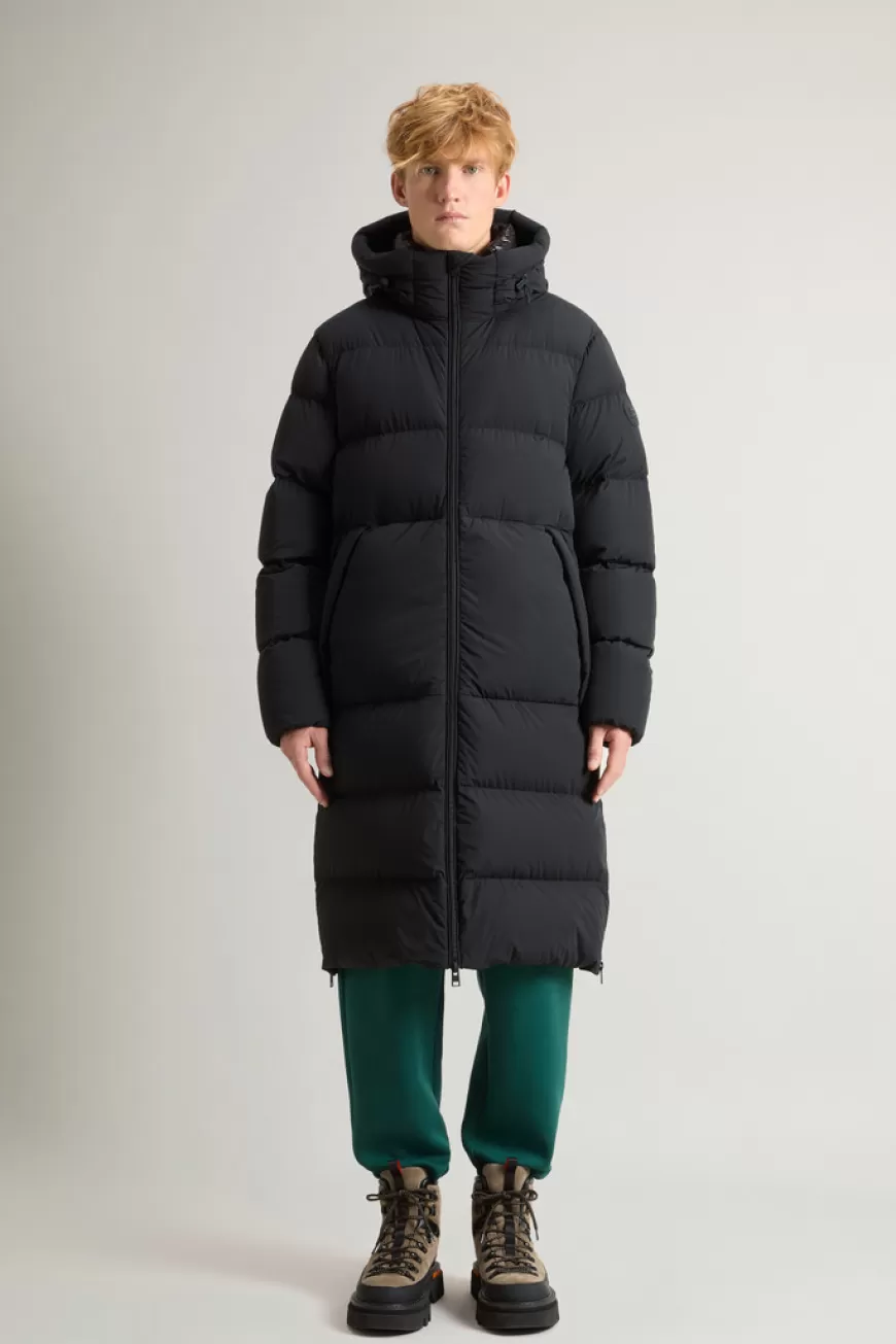 Langer Sierra Supreme Parka aus Stretch-Nylon>Woolrich Best Sale