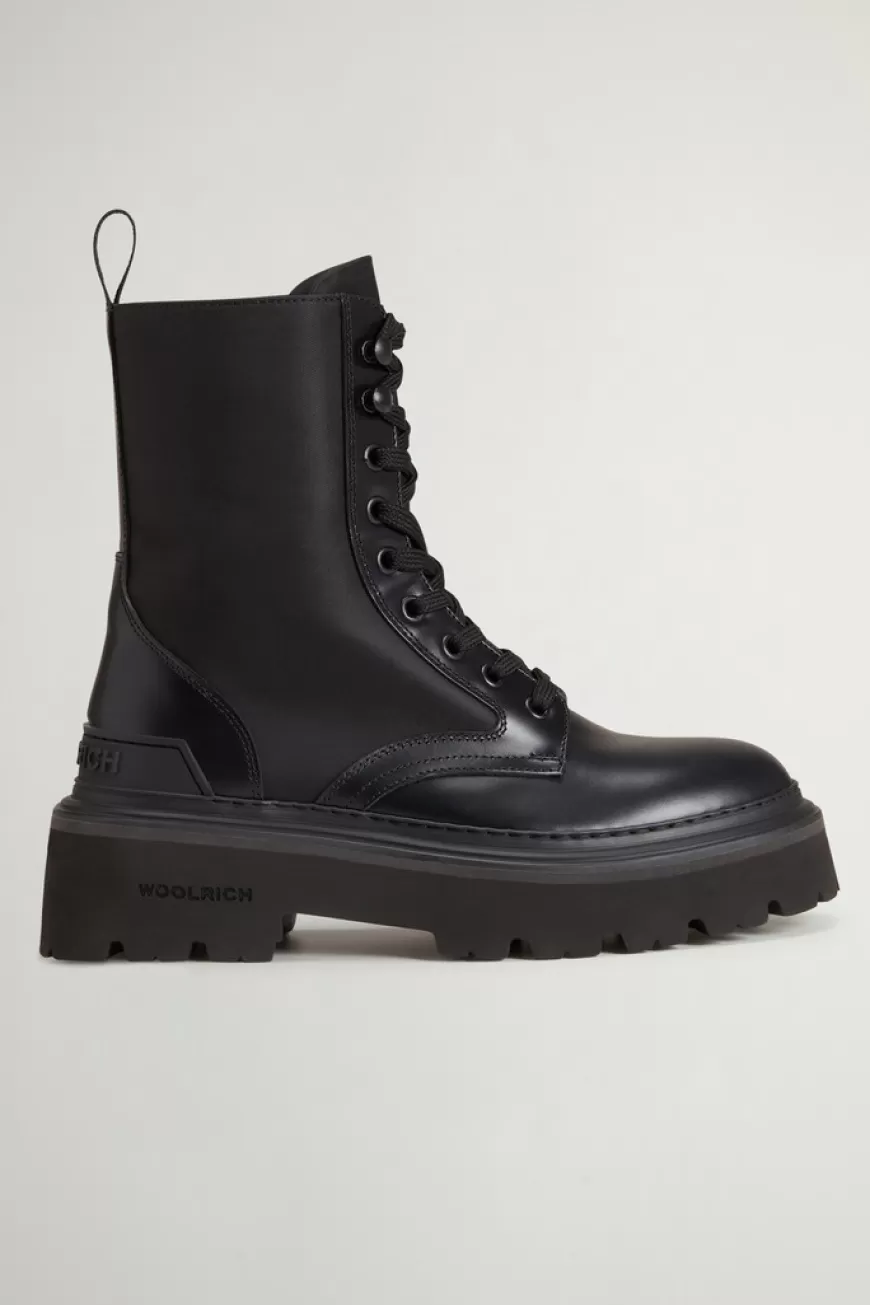 Logger Springerstiefel aus Leder>Woolrich Clearance