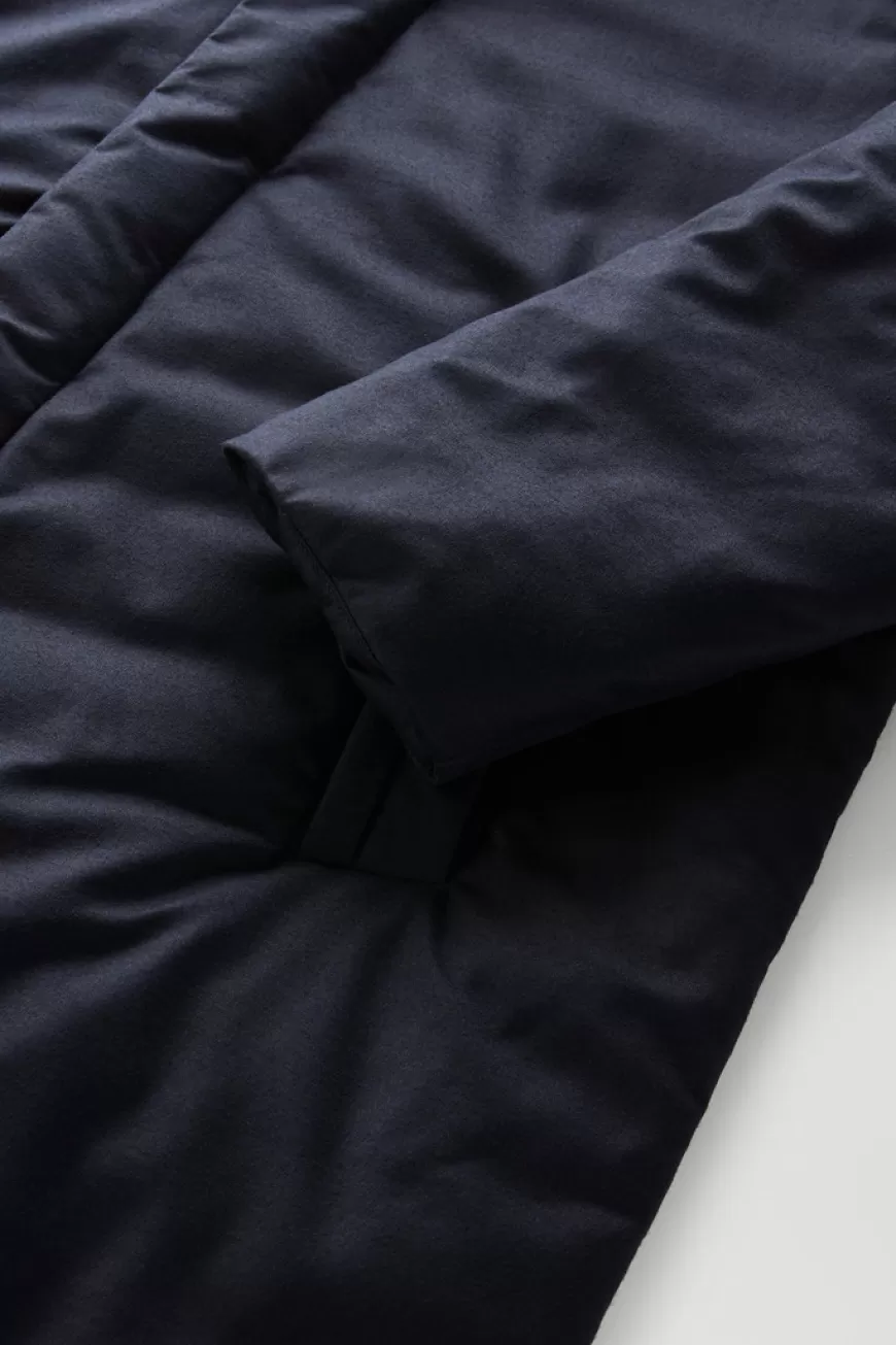 Luxuriöser 2-in-1-Mantel aus einer italienischen Woll- und Seiden-Mischung aus Loro-Piana-Gewebe>Woolrich Flash Sale