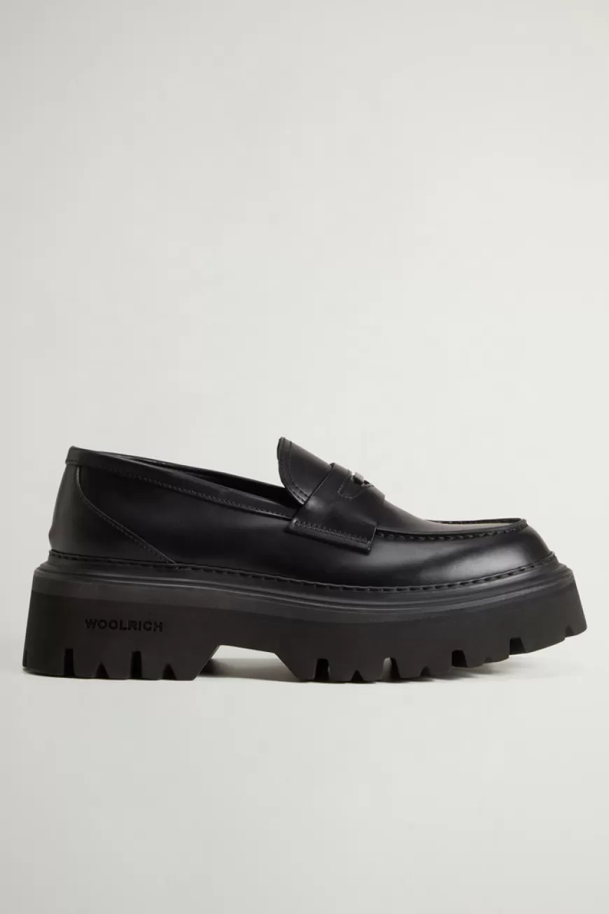 Mokassins aus Leder>Woolrich Outlet