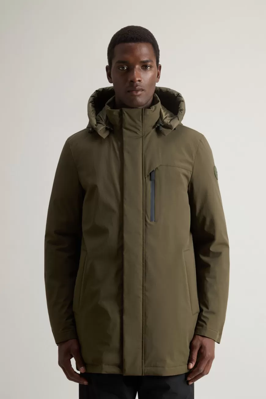 Mountain Parka aus Stretch-Nylon>Woolrich Shop