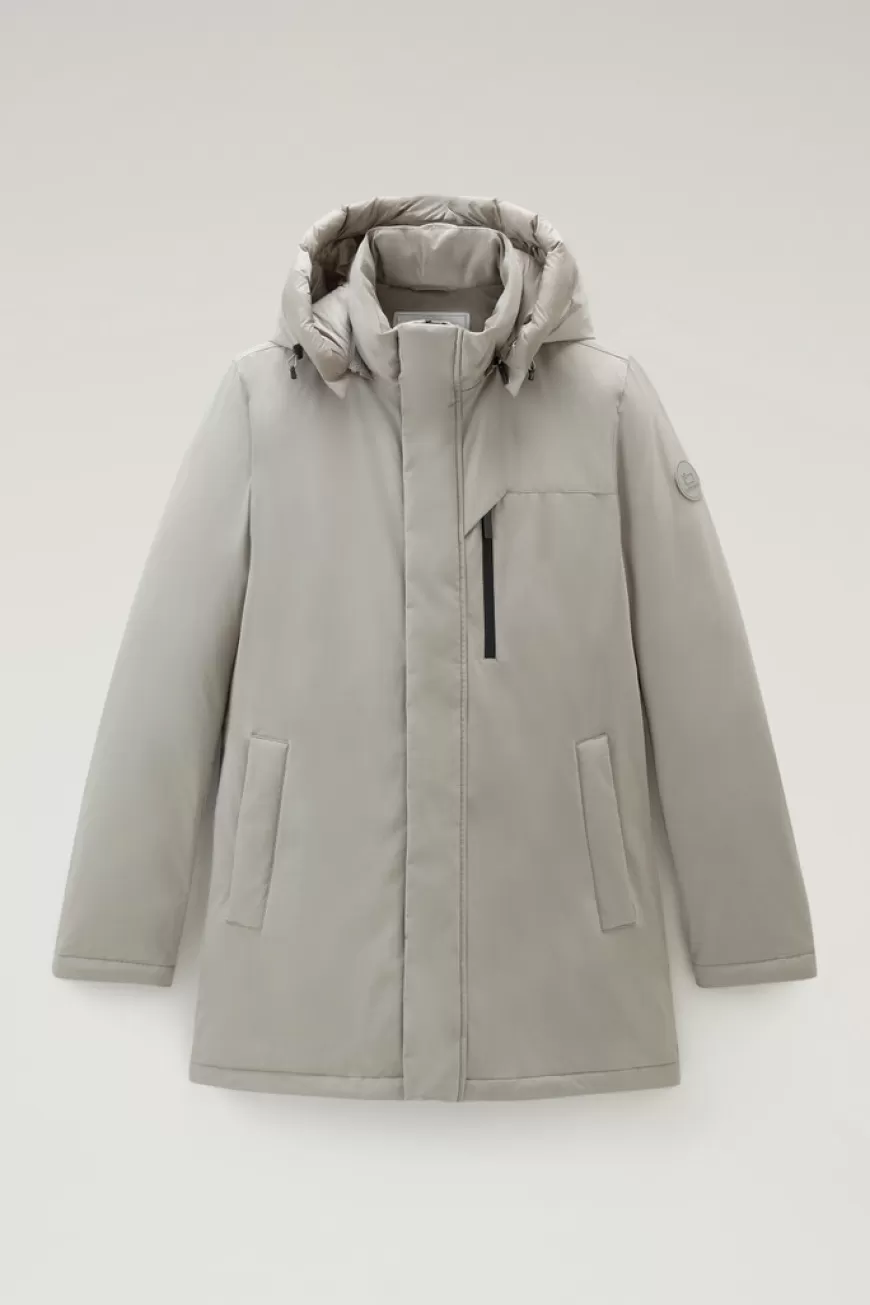 Mountain Parka aus Stretch-Nylon>Woolrich Flash Sale