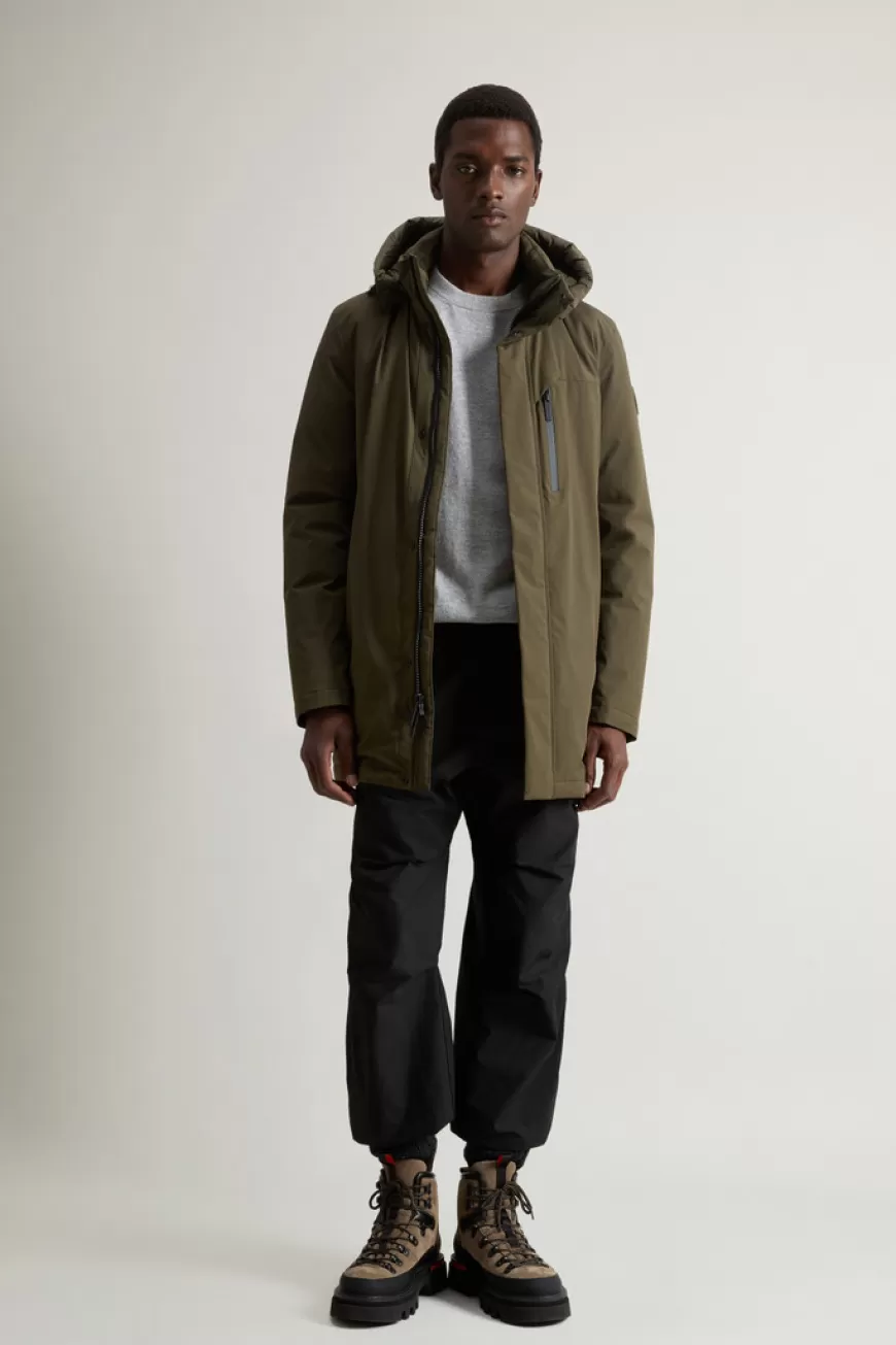 Mountain Parka aus Stretch-Nylon>Woolrich Shop